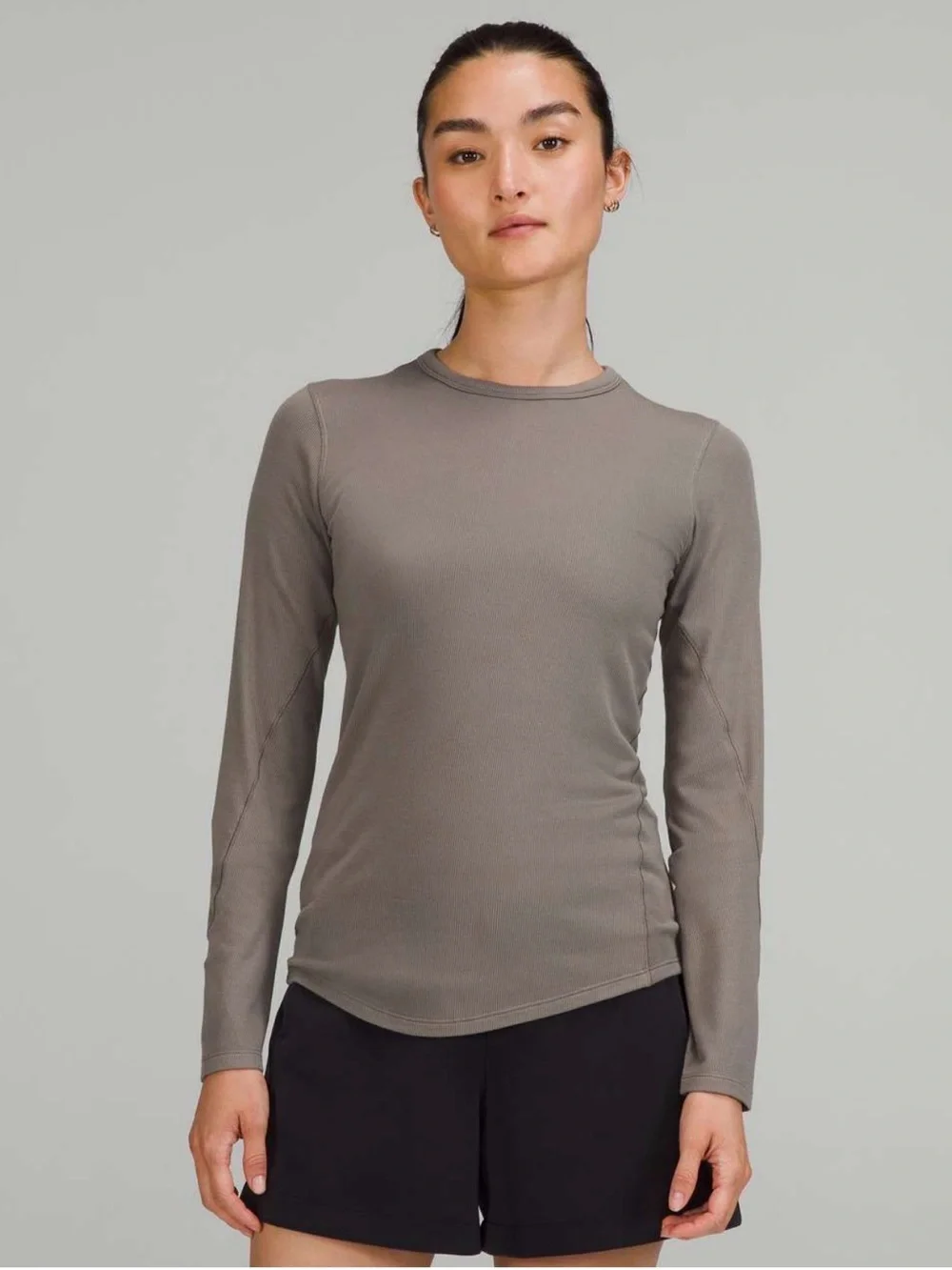 Lululemon Hold Tight Ribbed Long Sleeve Shirt